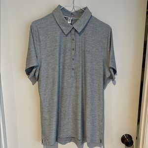 Under Armour Grey Fitted Polo